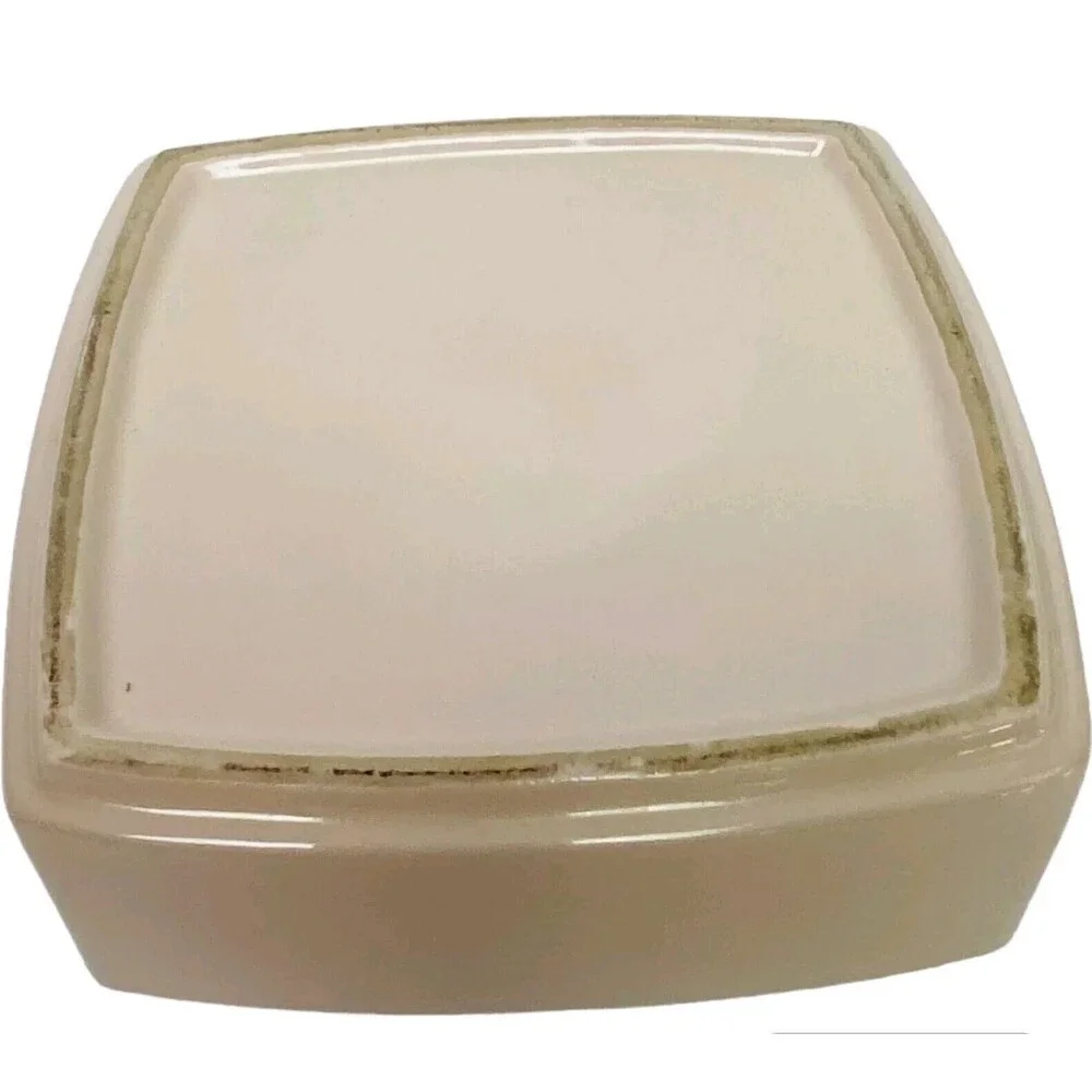 Vintage Valley Vista California Pottery Ceramic Lidded Trinket Box Raised Rose
